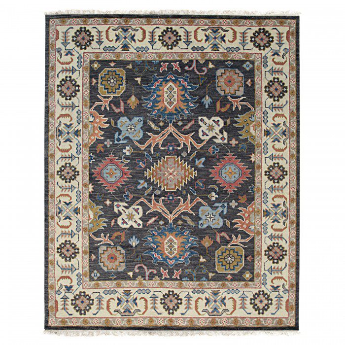 Hand knotted area rugs