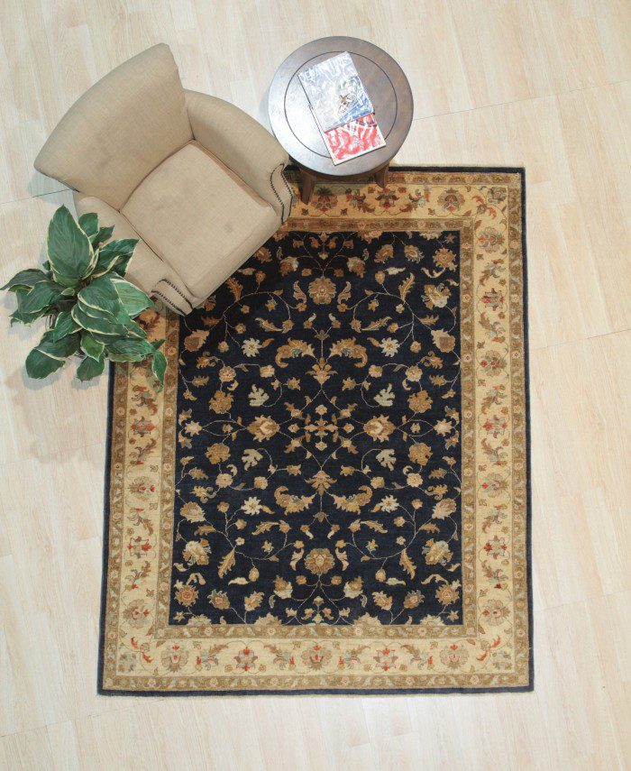 Hand knotted area rugs