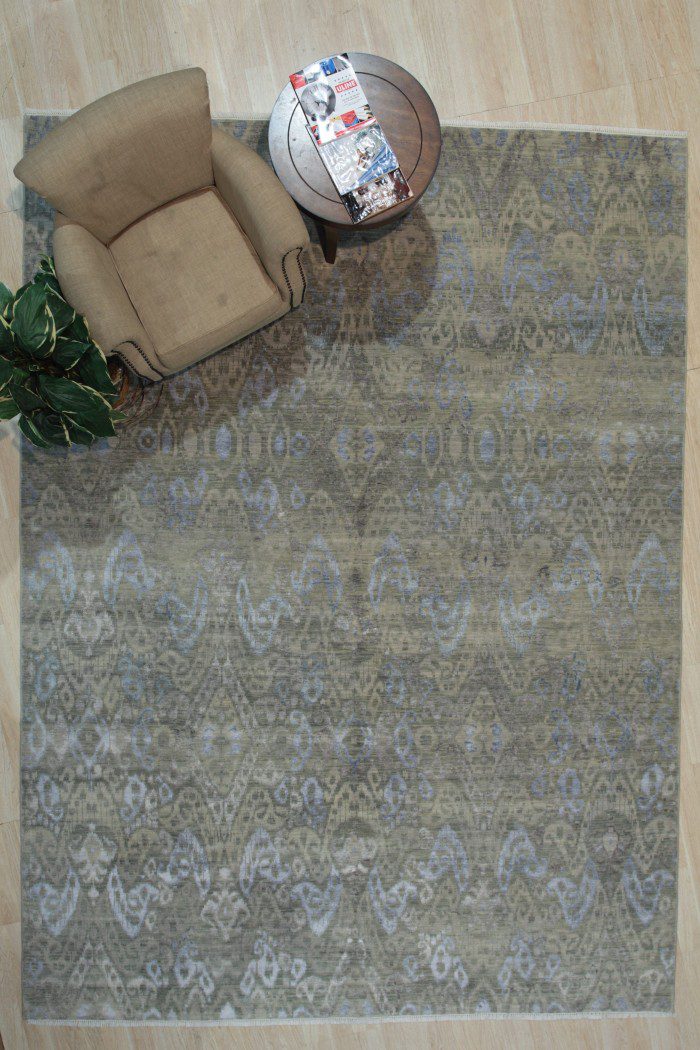 Hand knotted area rugs