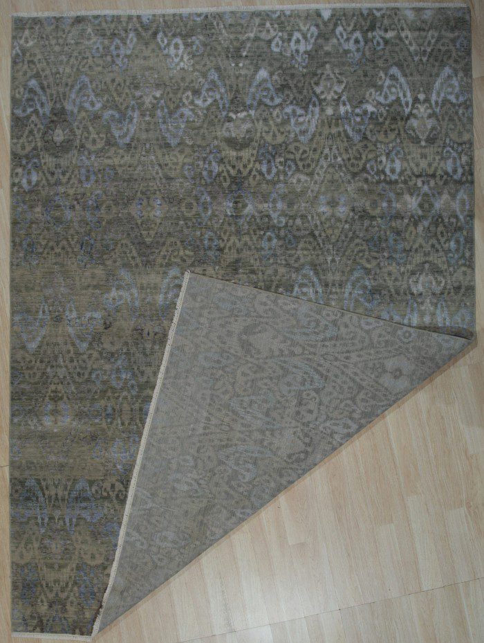 Hand knotted area rugs