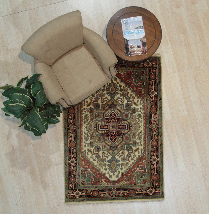 Hand knotted area rugs