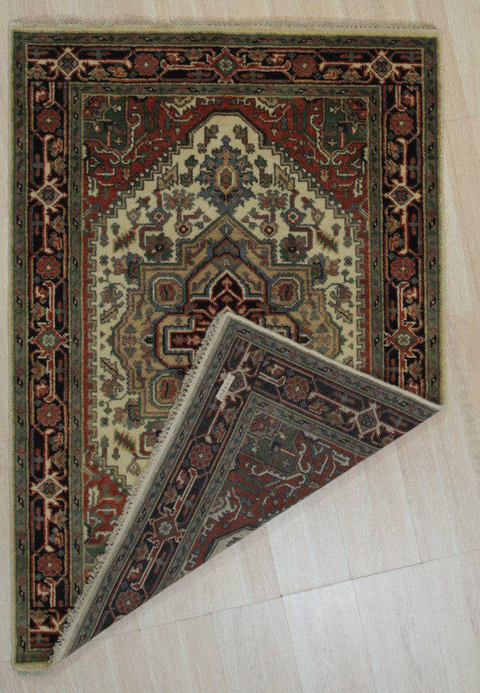 Hand knotted area rugs