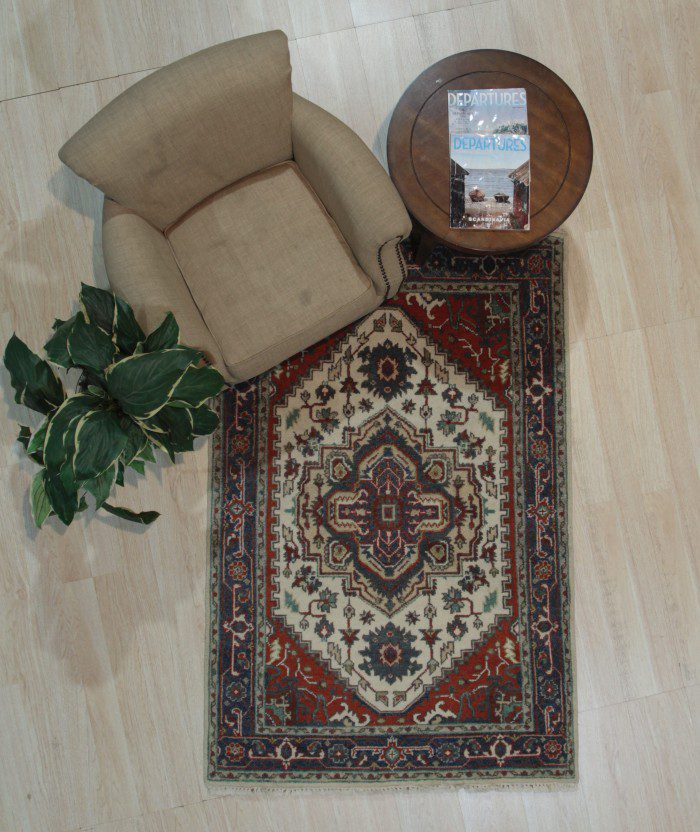 Hand knotted area rugs