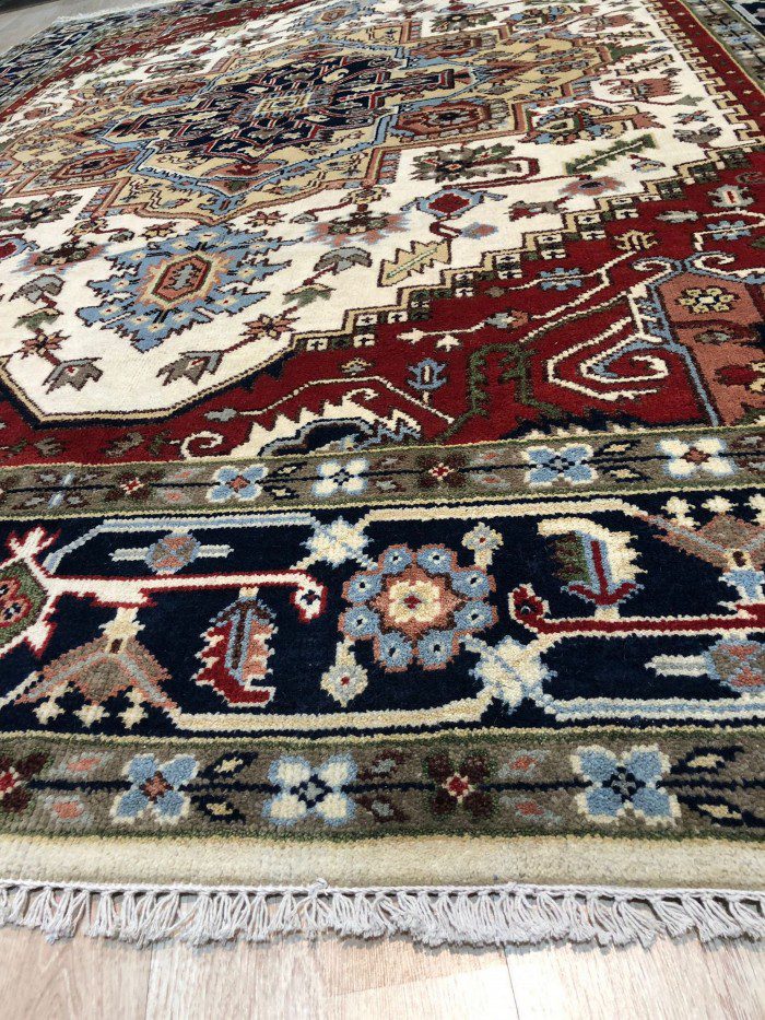 Hand knotted area rugs